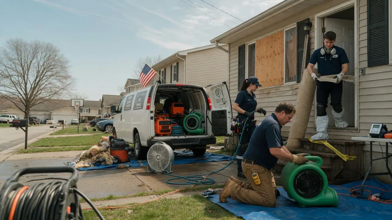Water Damage Restoration in Rock View, WV near me